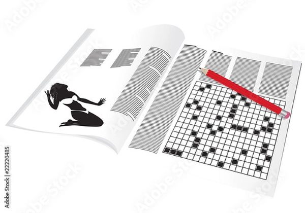 Fototapeta cruciverba