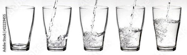 Obraz Wasserglas
