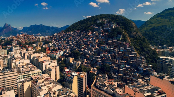 Fototapeta favela do vidigal