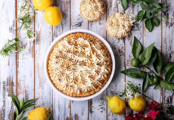 Obraz Lemon meringue pie