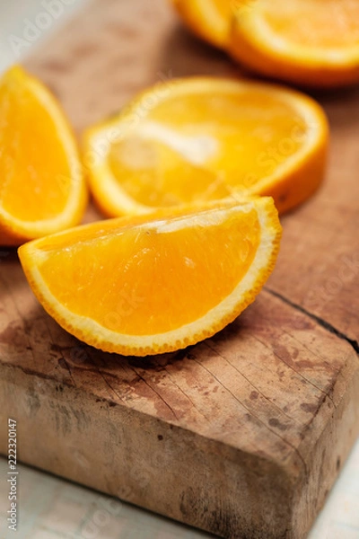 Fototapeta Many Orang slice