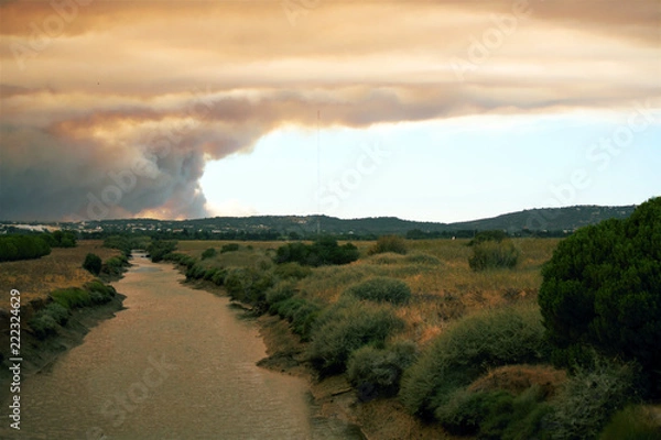 Obraz Smoke from hell