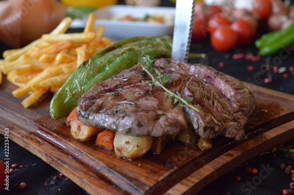 Fototapeta turkish biftek
