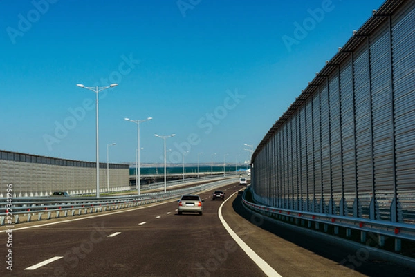 Obraz sound protection on the road in Russia