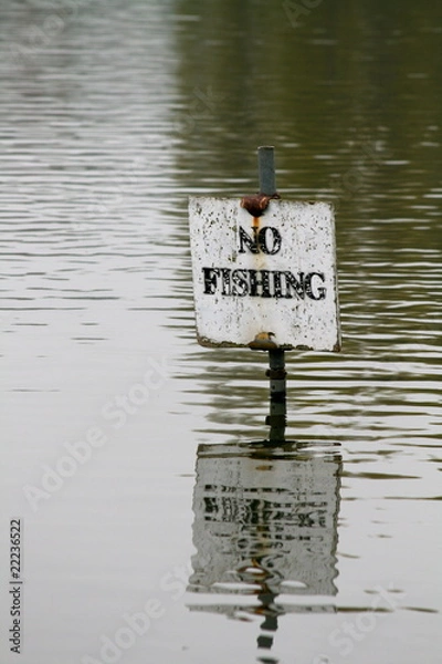 Obraz No Fishing 2