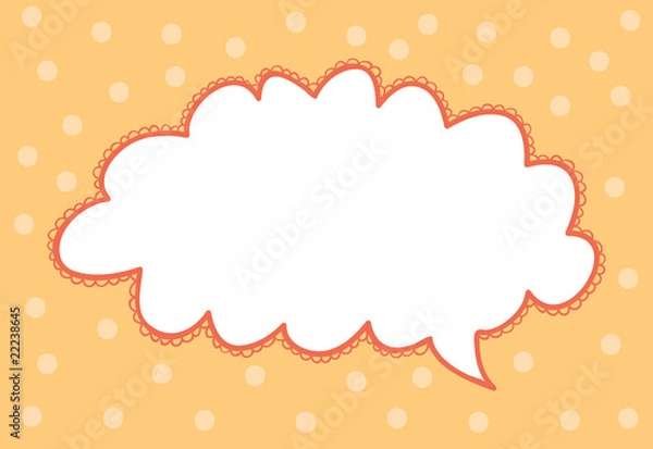 Obraz speech bubble