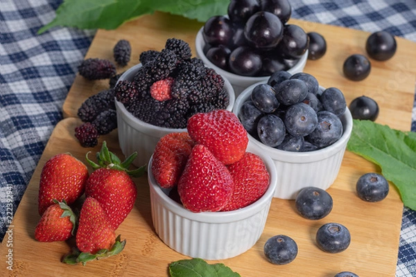 Obraz Frutas Vermelhas