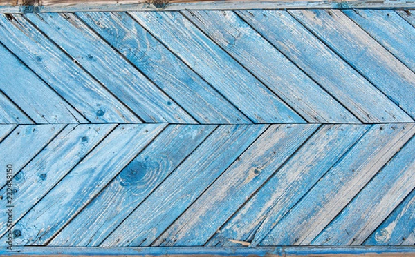 Fototapeta Blue Rustic Background