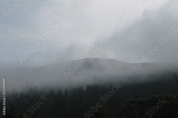 Obraz Гори у хмарах