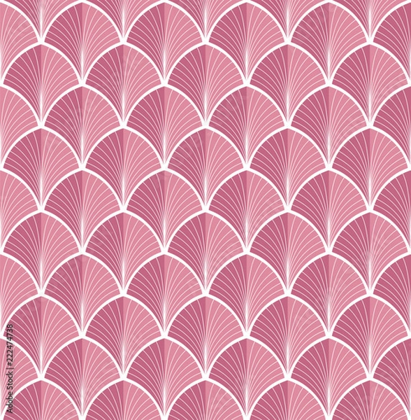 Fototapeta Classic Art Deco Seamless Pattern. Geometric Stylish Texture. Abstract Retro Vector Texture.