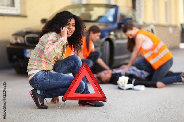 Obraz NAGŁY WYPADEK