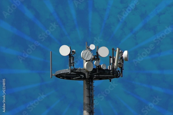 Obraz Mobilfunk Strahlung