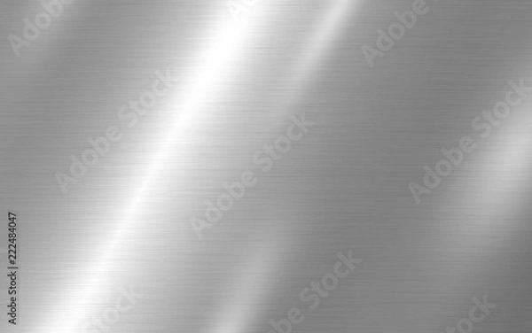 Obraz Metal texture background vector illustration