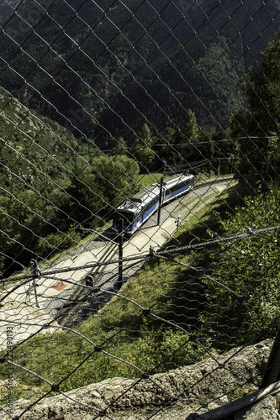 Obraz High mountain train