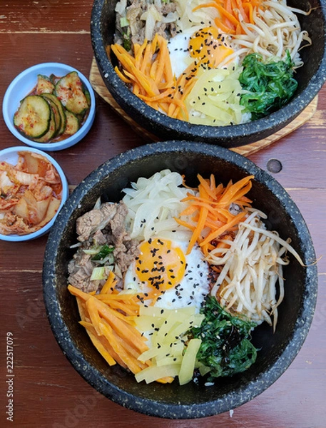 Obraz Korean food bibimbap