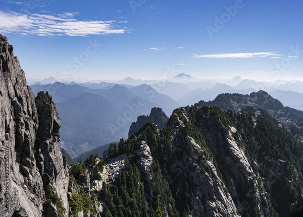 Obraz Glacier Peak from Mt. Pilchuck