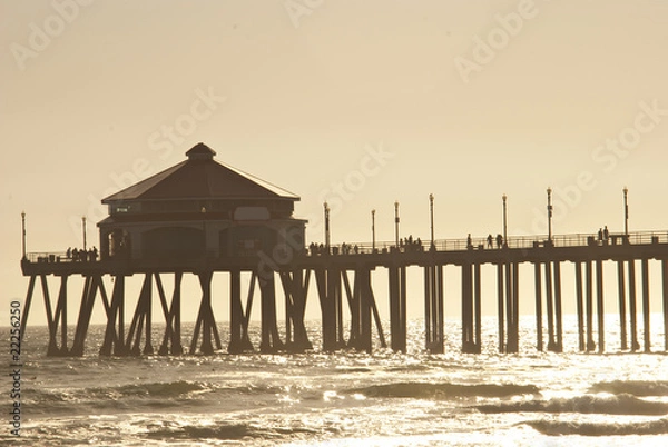 Obraz huntigton beach pier 2 of 4