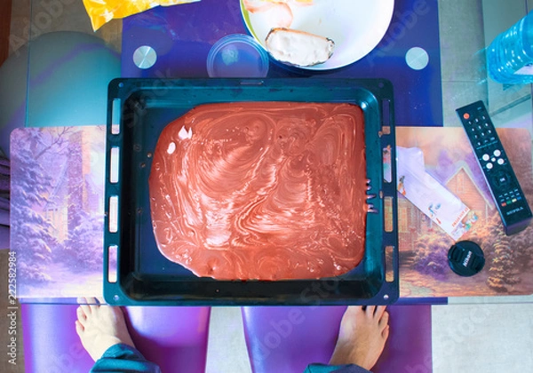 Fototapeta patterns on food