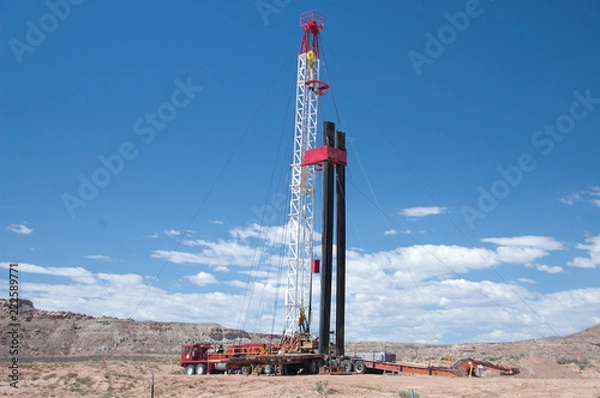 Fototapeta Bohrturm