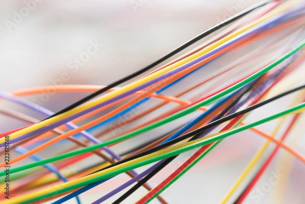 Fototapeta  PVC Electronic Cable Wire