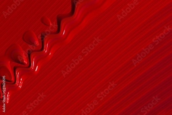 Obraz Abstract textured background red glossy
