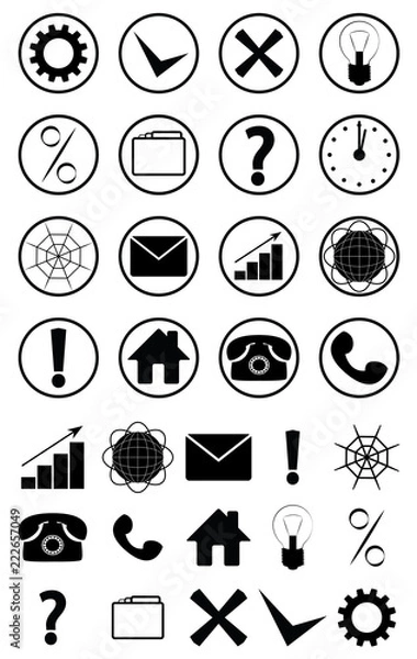 Fototapeta Design icon set