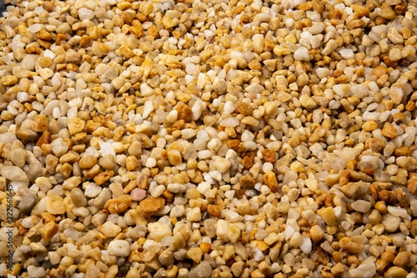 Obraz pea gravel background