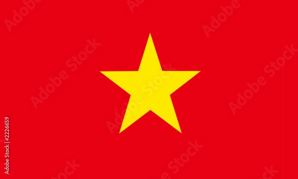 Obraz Flaga Wietnamu