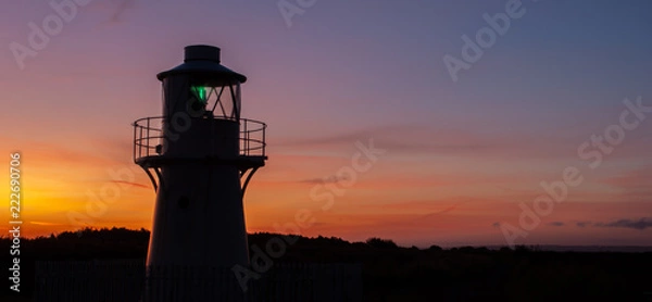 Obraz Lighthouse sunrise