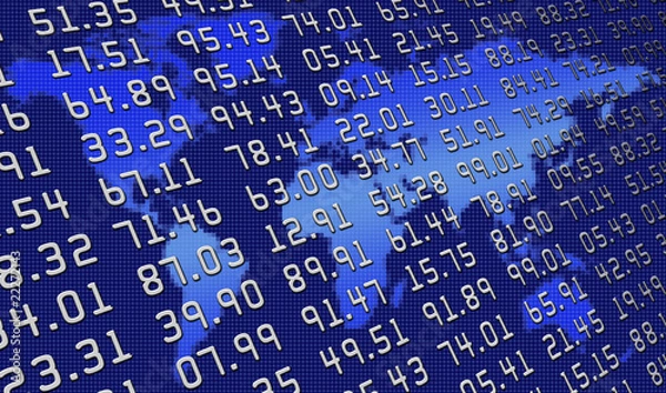 Obraz Global figures