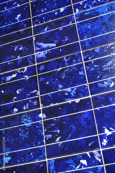 Obraz hightech solar cells technology