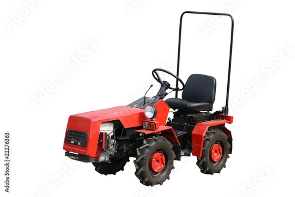 Obraz Red tractor