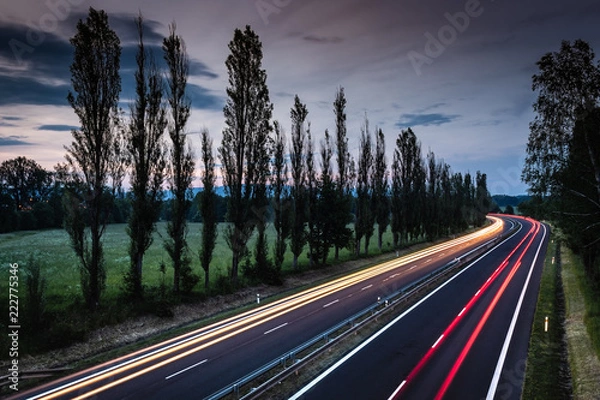 Obraz Long exposure at sunset