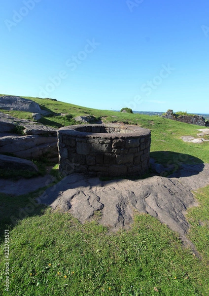Obraz Well within Castle Walls