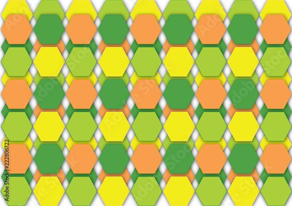 Fototapeta Technical geometric background, vector.