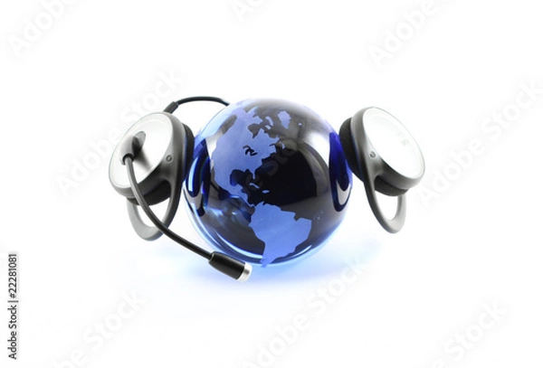 Obraz Global communications