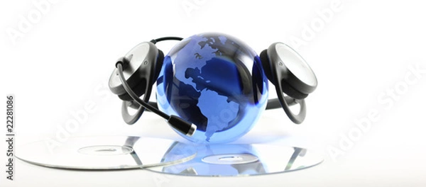 Obraz Global communications