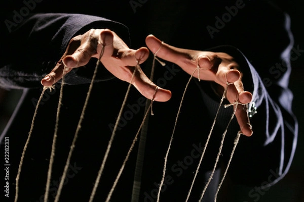 Fototapeta puppeteer