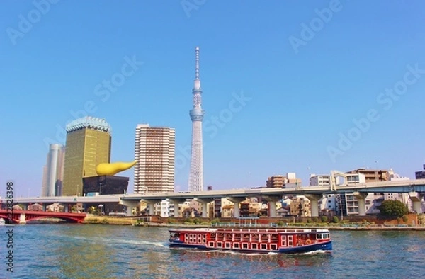 Obraz 東京スカイツリーと隅田川
