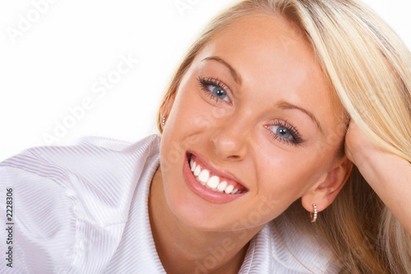 Obraz beautiful grey eyes