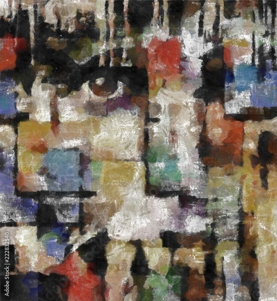 Fototapeta Abstract Face