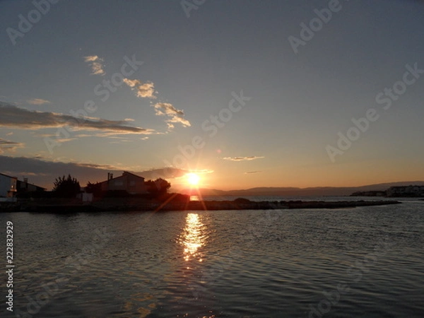 Obraz coucher de soleil