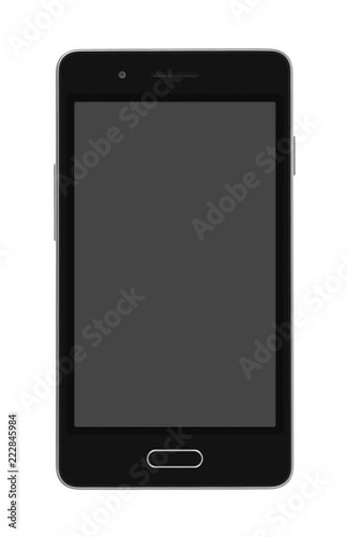 Obraz Smartphone isolated on white background