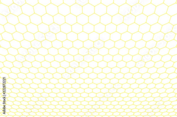 Fototapeta Honeycomb. Vector illustration