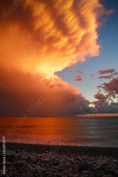 Obraz sunset over sea