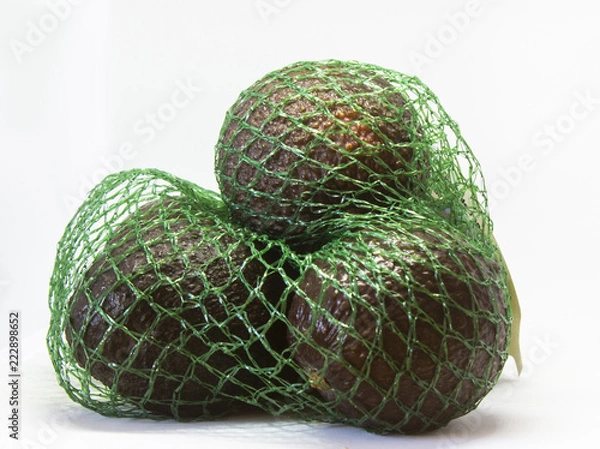 Obraz Awokado w siatce