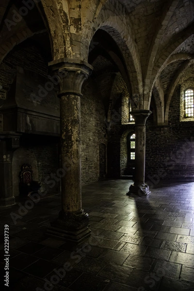 Fototapeta Wnętrze starego zabytkowego budynku