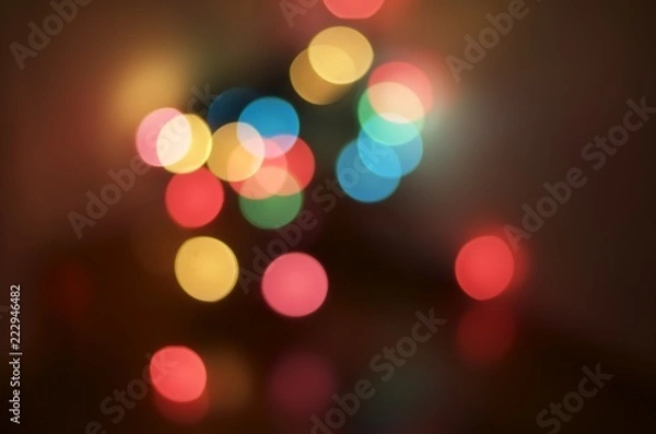 Obraz colorful bokeh