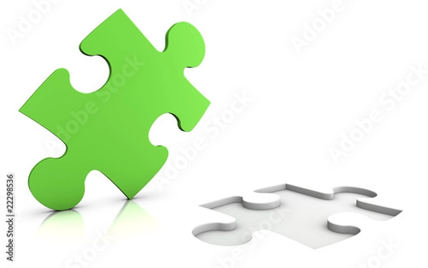 Fototapeta jigsaw puzzle