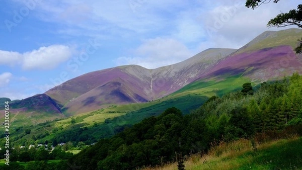 Fototapeta Skiddaw in Autumn